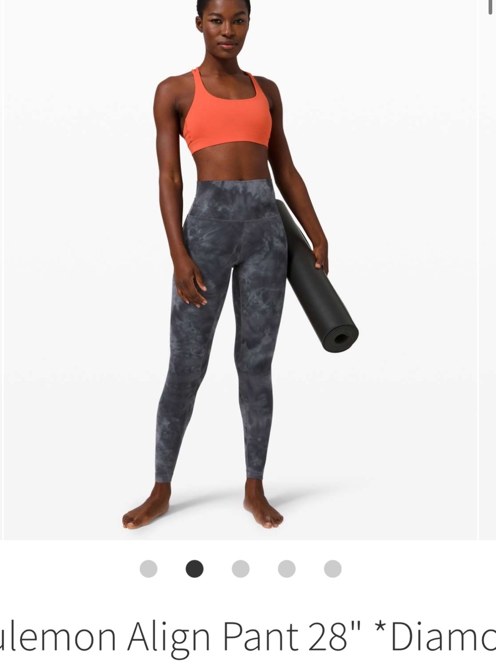 Lululemon Align Pant Diamond Dye Size 8 28” Inseam $118